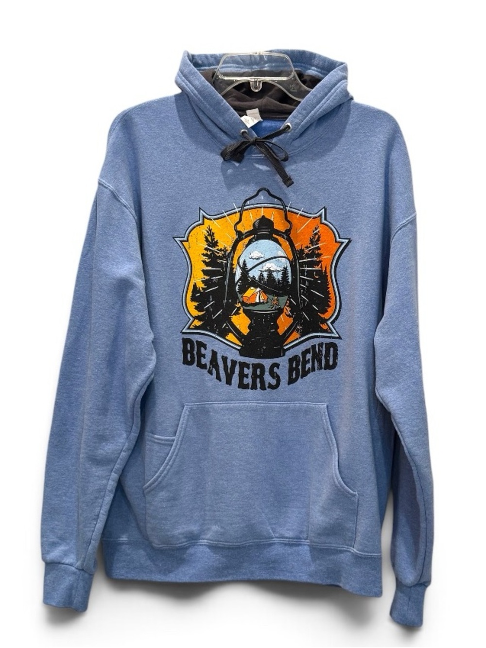 NWOT Camping Graphic Souvenir Hoodie from Beavers Bend State Park in Oklahoma